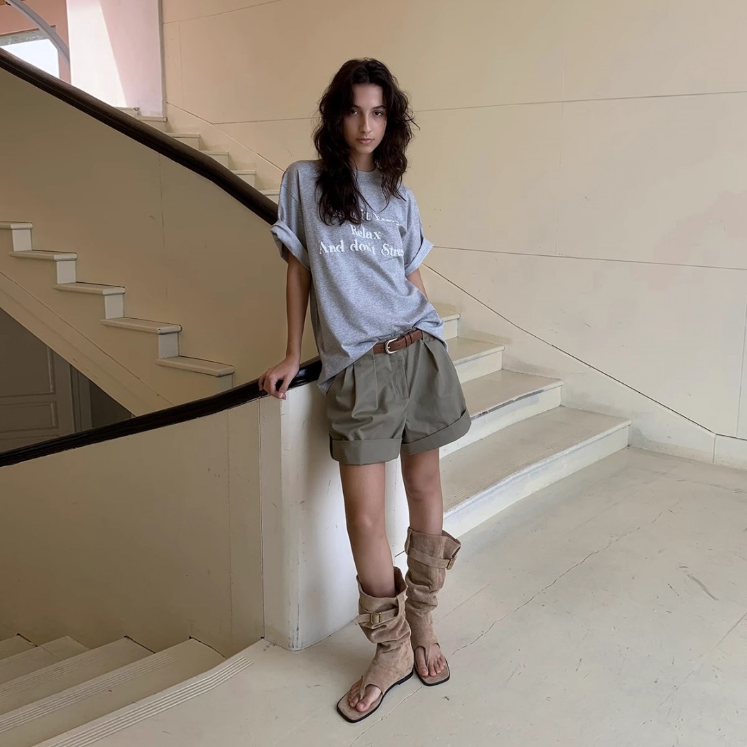 Beaster Ribbed Crop Tee