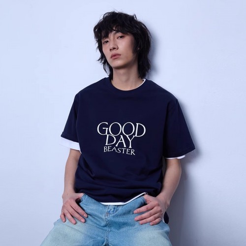 Beaster Leopard V-Neck Tee